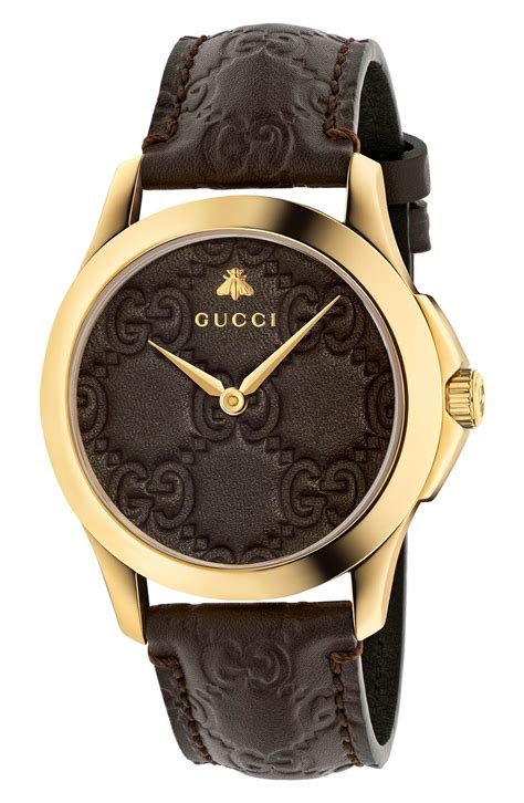 men's gucci g timeless leather|gucci watches for women.